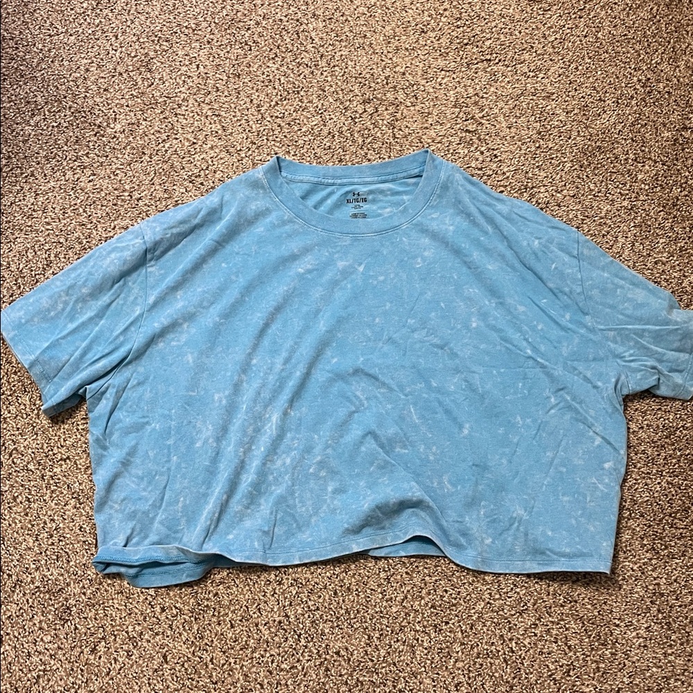 Under Armour Blue Crop Top